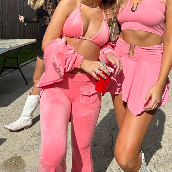 dolls kill pink matching set - Picture 2 of 3